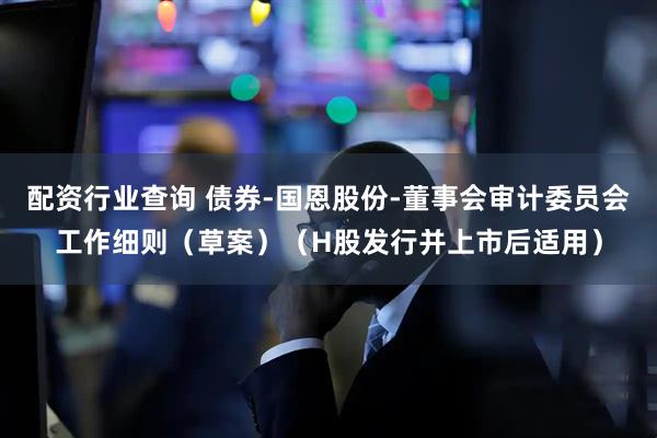 配资行业查询 债券-国恩股份-董事会审计委员会工作细则（草案）（H股发行并上市后适用）